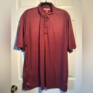 Greg Norman Mens Golf Shirt XXL. Moisture wicking performance built.